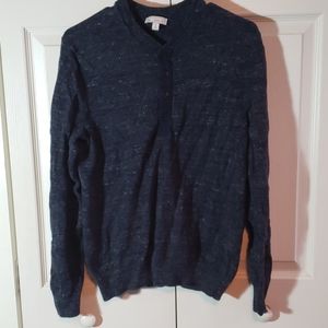 Gap slim navy blue sweater
